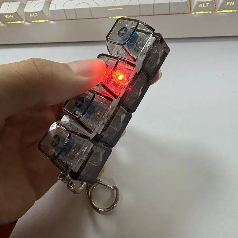 Glow Click Keychain