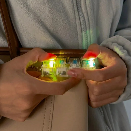 Glow Click Keychain